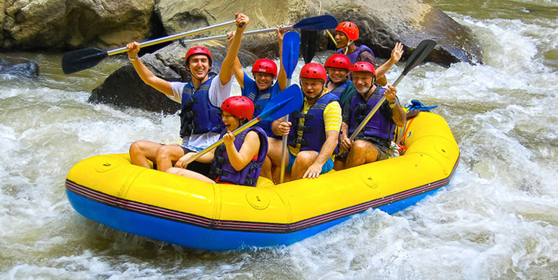 Ayung River Rafting and Besakih Kintamani Tour