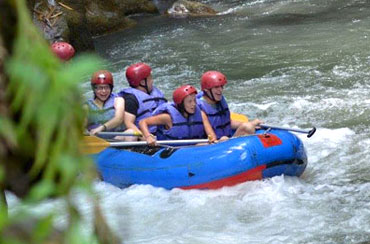 Melangit River Rafting and Bali Best Waterfalls Tour