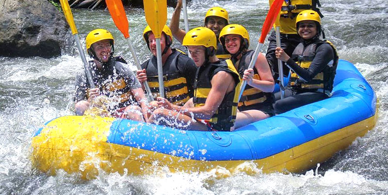 Melangit River Rafting and Seawalker Packages