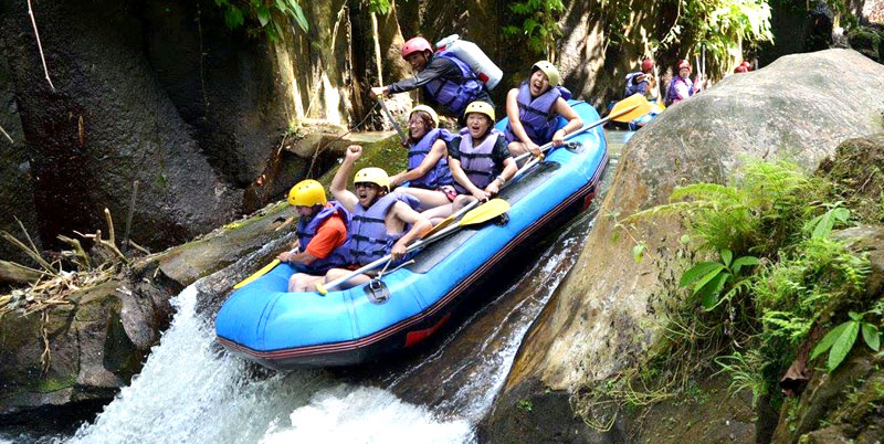 Melangit River Rafting and Bali Bird Park Packages