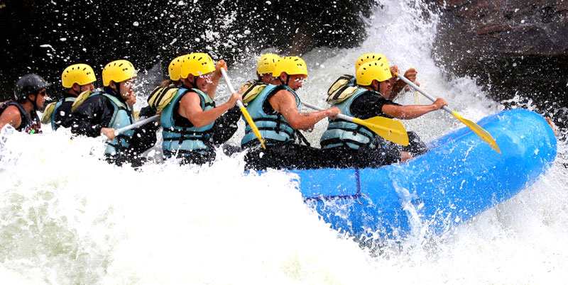 Melangit River Rafting and Jimbaran Seafood Dinner Packages