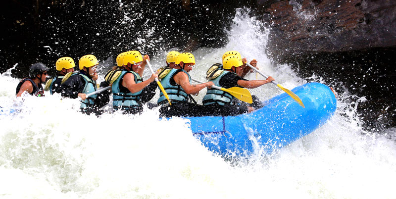 Melangit River Rafting and Tanah Lot Full Day Tour